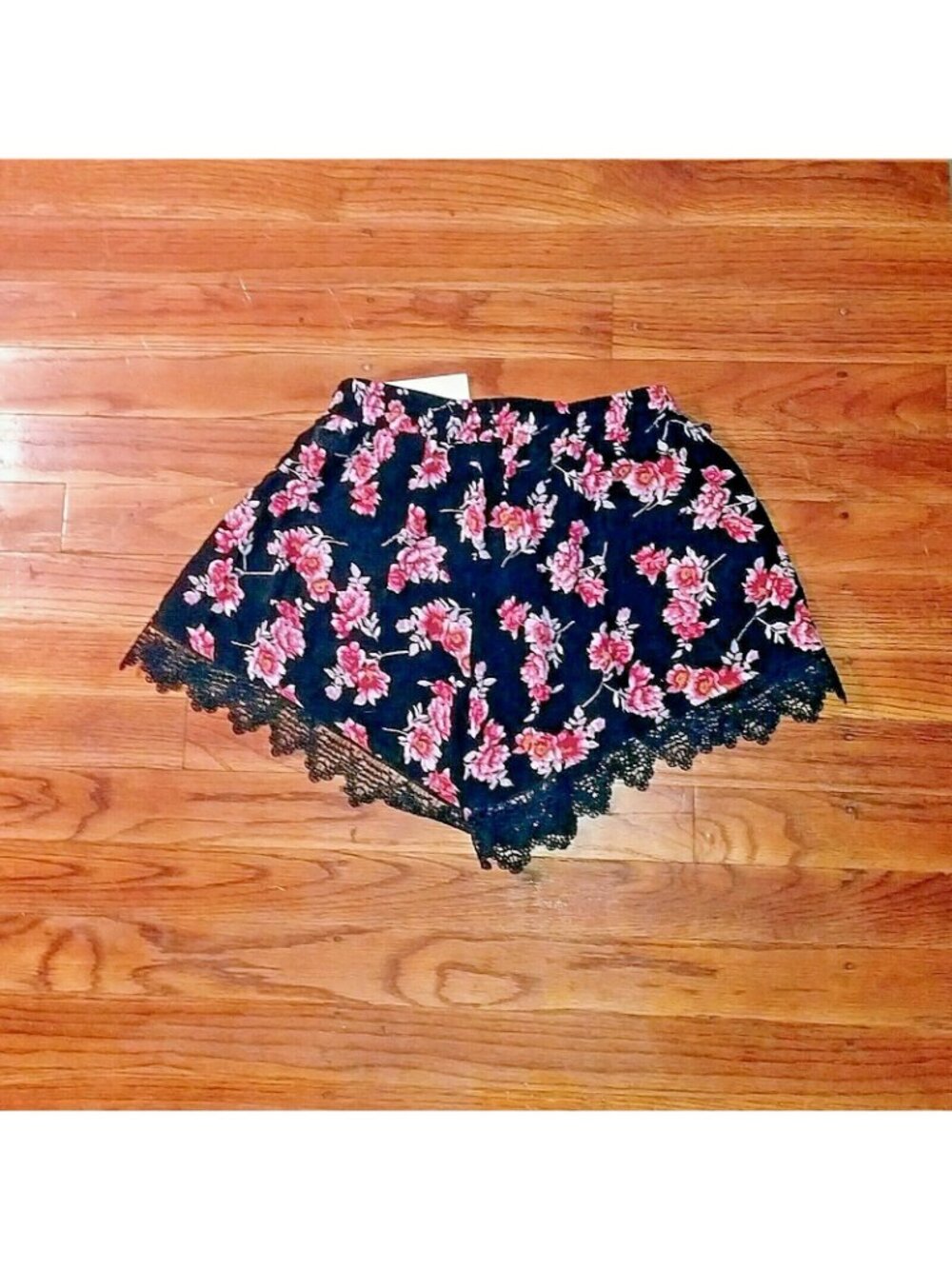 Seek the Label Multicolor Shorts Women’s Size Small Elastic Waist Drawstring - Picture 2 of 5